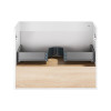 Купити Тумба підвісна Qtap Robin 700х580х437 White/Whitish oak QT1374TPВ7001WWO , QT1374TPВ7001WWO / SD00045858 , в категории Шафи під умивальник , от бренда Qtap  Інтернет-магазин сантехніки ✓ Кращі ціни на ринку ✓ Величезний вибір ✓ Гарантія ✓ Заходьте!