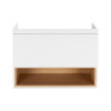 Купити Тумба підвісна Qtap Robin 800х580х437 White/Whitish oak QT1374TPВ8001WWO , QT1374TPВ8001WWO / SD00045859 , в категории Шафи під умивальник , от бренда Qtap  Інтернет-магазин сантехніки ✓ Кращі ціни на ринку ✓ Величезний вибір ✓ Гарантія ✓ Заходьте!