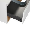 Купить Тумба напольная Qtap Robin 700х616х437 White/Whitish oak с столешницей QT1380TNН7001WWO , QT1380TNН7001WWO / SD00045870 , в категории Шкафы под умывальник , от бренда Qtap  Интернет-магазин сантехники ✓ Лучшие цены на рынке ✓ Огромный выбор ✓ Гаран