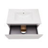 Купити Комплект Qtap Robin 800х580х437 White/Whitish oak тумба підвісна + раковина урізна QT1372TPВ8001WWO , QT1372TPВ8001WWO / SD00045879 , в категории Шафи під умивальник , от бренда Qtap  Інтернет-магазин сантехніки ✓ Кращі ціни на ринку ✓ Величезний в