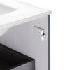 Купити Комплект Qtap Robin 800х580х437 Graphite/Whitish oak тумба підвісна + раковина урізна QT1372TPВ8002GWO , QT1372TPВ8002GWO / SD00045882 , в категории Шафи під умивальник , от бренда Qtap  Інтернет-магазин сантехніки ✓ Кращі ціни на ринку ✓ Величезни