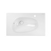 Купити Раковина Qtap Virgo 800х480х167 White з донним клапаном QT1811FL8128BRW , QT1811FL8128BRW / SD00045910 , в категории Умивальники , от бренда Qtap  Інтернет-магазин сантехніки ✓ Кращі ціни на ринку ✓ Величезний вибір ✓ Гарантія ✓ Заходьте!