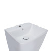 Купить Раковина для пола моноблок Qtap Tern 440х380х830мм белая с донным клапаном QT1711G302W , QT1711G302W / SD00045935 , в категории Умывальники , от бренда Qtap  Интернет-магазин сантехники ✓ Лучшие цены на рынке ✓ Огромный выбор ✓ Гарантия ✓ Заходите!