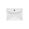 Купить Раковина подвесная моноблок Qtap Presto 600х450х405мм White с донным клапаном QT2411G822W , QT2411G822W / SD00045936 , в категории Умывальники , от бренда Qtap  Интернет-магазин сантехники ✓ Лучшие цены на рынке ✓ Огромный выбор ✓ Гарантия ✓ Заходи