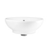 Купити Раковина-чаша Qtap Robin 410х410х180 White з донним клапаном QT1311A004W , QT1311A004W / SD00045946 , в категории Умивальники , от бренда Qtap  Інтернет-магазин сантехніки ✓ Кращі ціни на ринку ✓ Величезний вибір ✓ Гарантія ✓ Заходьте!