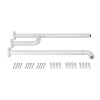 Купити Поручень універсальний Qtap Freedom 600х700 White QT2291CZ6002W , QT2291CZ6002W / SD00045974 , в категории Поручні для ванної , от бренда Qtap  Інтернет-магазин сантехніки ✓ Кращі ціни на ринку ✓ Величезний вибір ✓ Гарантія ✓ Заходьте!