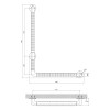 Купити Поручень універсальний Qtap Freedom 700х500 White QT2291CZ6003W , QT2291CZ6003W / SD00045975 , в категории Поручні для ванної , от бренда Qtap  Інтернет-магазин сантехніки ✓ Кращі ціни на ринку ✓ Величезний вибір ✓ Гарантія ✓ Заходьте!