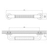 Купить Перила универсальные Qtap Freedom 400 White QT2291CZ6004W , QT2291CZ6004W / SD00045976 , в категории Поручни для ванной , от бренда Qtap  Интернет-магазин сантехники ✓ Лучшие цены на рынке ✓ Огромный выбор ✓ Гарантия ✓ Заходите!