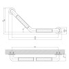 Купити Поручень універсальний Qtap Freedom 300х300 White QT2291CZ6005W , QT2291CZ6005W / SD00045977 , в категории Поручні для ванної , от бренда Qtap  Інтернет-магазин сантехніки ✓ Кращі ціни на ринку ✓ Величезний вибір ✓ Гарантія ✓ Заходьте!