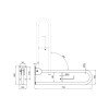 Купить Поручень универсальный Qtap Freedom 770х170 Chrome QT2291UCHR , QT2291UCHR / SD00045979 , в категории Поручни для ванной , от бренда Qtap  Интернет-магазин сантехники ✓ Лучшие цены на рынке ✓ Огромный выбор ✓ Гарантия ✓ Заходите!