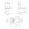 Купить Унитаз-компакт Qtap Presto безобидный с сиденьем Soft-close QT24221217AW , QT24221217AW / SD00045982 , в категории Унитазы-компакты напольные , от бренда Qtap  Интернет-магазин сантехники ✓ Лучшие цены на рынке ✓ Огромный выбор ✓ Гарантия ✓ Заходит