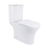 Купить Унитаз-компакт Qtap Presto безобидный с сиденьем Soft-close QT24221217AW , QT24221217AW / SD00045982 , в категории Унитазы-компакты напольные , от бренда Qtap  Интернет-магазин сантехники ✓ Лучшие цены на рынке ✓ Огромный выбор ✓ Гарантия ✓ Заходит