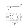 Купити Сидіння для унітаза Qtap (Robin, Scorpio) з мікроліфтом Slim QT99U184UF450MB , QT99U184UF450MB / SD00046079 , в категории Комплектуючі до унітазів , от бренда Qtap  Інтернет-магазин сантехніки ✓ Кращі ціни на ринку ✓ Величезний вибір ✓ Гарантія ✓ З