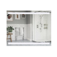 Зеркало Qtap Mideya New 1000х800 с LED-подсветкой кнопочный переключатель, QT2078142270120W