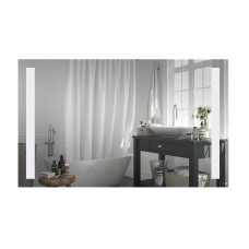 Зеркало Qtap Mideya New 1000х600 с LED-подсветкой кнопочный переключатель, Reverse QT20781403W