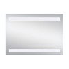 Купити Дзеркало Qtap Mideya New 500х700 з LED-підсвічуванням кнопковий перемикач, Reverse QT207814226080W , QT207814226080W / SD00046149 , в категории Дзеркала у ванну , от бренда Qtap  Інтернет-магазин сантехніки ✓ Кращі ціни на ринку ✓ Величезний вибір 
