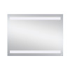 Купить Зеркало Qtap Mideya New 600х800 с LED-подсветкой кнопочный переключатель, Reverse QT2078142270100W , QT2078142270100W / SD00046150 , в категории Зеркала в ванную , от бренда Qtap  Интернет-магазин сантехники ✓ Лучшие цены на рынке ✓ Огромный выбор 