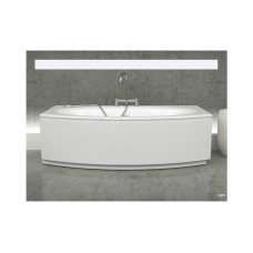 Зеркало Qtap Mideya Modern 600х800 с LED-подсветкой кнопочный переключатель, Reverse QT207814146080W