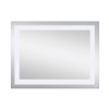 Купити Дзеркало Qtap Mideya Quadro 600х800 з LED-підсвічуванням кнопковий перемикач, Reverse QT207814187080W , QT207814187080W / SD00046156 , в категории Дзеркала у ванну , от бренда Qtap  Інтернет-магазин сантехніки ✓ Кращі ціни на ринку ✓ Величезний виб