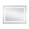 Купити Дзеркало Qtap Mideya Quadro 600х800 з LED-підсвічуванням кнопковий перемикач, Reverse QT207814187080W , QT207814187080W / SD00046156 , в категории Дзеркала у ванну , от бренда Qtap  Інтернет-магазин сантехніки ✓ Кращі ціни на ринку ✓ Величезний виб