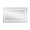 Купить Зеркало Qtap Mideya Quadro 1000х600 с LED-подсветкой кнопочный переключатель, Reverse QT2078141870100W , QT2078141870100W / SD00046157 , в категории Зеркала в ванную , от бренда Qtap  Интернет-магазин сантехники ✓ Лучшие цены на рынке ✓ Огромный вы