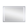 Купити Дзеркало Qtap Leo 1000х700 з LED-підсвічуванням кнопковий перемикач, QT1178120870120W , QT1178120870120W / SD00046159 , в категории Дзеркала у ванну , от бренда Qtap  Інтернет-магазин сантехніки ✓ Кращі ціни на ринку ✓ Величезний вибір ✓ Гарантія ✓