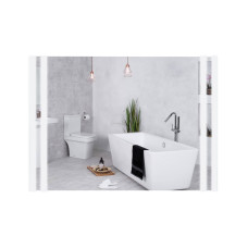 Зеркало Qtap Mideya Classic 500х700 с подсветкой LED и кнопочным переключателем, Reverse QT2078250640W