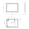 Купить Зеркало Qtap Aquarius 600х800 с LED-подсветкой Sensor, Reverse QT21786502W , QT21786502W / SD00046166 , в категории Зеркала в ванную , от бренда Qtap  Интернет-магазин сантехники ✓ Лучшие цены на рынке ✓ Огромный выбор ✓ Гарантия ✓ Заходите!