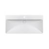 Купити Раковина Qtap Albatross D 1000х500х210 White з донним клапаном QT01115100DW , QT01115100DW / SD00046176 , в категории Умивальники , от бренда Qtap  Інтернет-магазин сантехніки ✓ Кращі ціни на ринку ✓ Величезний вибір ✓ Гарантія ✓ Заходьте!