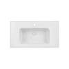Купити Раковина Qtap Albatross A 900х500х230 White з донним клапаном QT01115090AW , QT01115090AW / SD00046178 , в категории Умивальники , от бренда Qtap  Інтернет-магазин сантехніки ✓ Кращі ціни на ринку ✓ Величезний вибір ✓ Гарантія ✓ Заходьте!