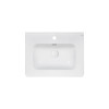 Купити Раковина Qtap Albatross 9H 600х460х180 White з донним клапаном QT01119060HW , QT01119060HW / SD00046180 , в категории Умивальники , от бренда Qtap  Інтернет-магазин сантехніки ✓ Кращі ціни на ринку ✓ Величезний вибір ✓ Гарантія ✓ Заходьте!