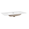 Купити Раковина Qtap Albatross 9H 1000х460х180 White з донним клапаном QT01119100HW , QT01119100HW / SD00046182 , в категории Умивальники , от бренда Qtap  Інтернет-магазин сантехніки ✓ Кращі ціни на ринку ✓ Величезний вибір ✓ Гарантія ✓ Заходьте!