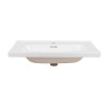 Купити Раковина Qtap Albatross 5H 800х500х210 White з донним клапаном QT01115080HW , QT01115080HW / SD00046183 , в категории Умивальники , от бренда Qtap  Інтернет-магазин сантехніки ✓ Кращі ціни на ринку ✓ Величезний вибір ✓ Гарантія ✓ Заходьте!