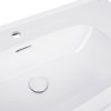 Купить Раковина Qtap Albatross 5H 1000х500х210 White с донным клапаном QT01115100HW , QT01115100HW / SD00046185 , в категории Умывальники , от бренда Qtap  Интернет-магазин сантехники ✓ Лучшие цены на рынке ✓ Огромный выбор ✓ Гарантия ✓ Заходите!