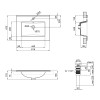 Купити Раковина Qtap Albatross E 600х460х180 White з донним клапаном QT01119060EW , QT01119060EW / SD00046186 , в категории Умивальники , от бренда Qtap  Інтернет-магазин сантехніки ✓ Кращі ціни на ринку ✓ Величезний вибір ✓ Гарантія ✓ Заходьте!