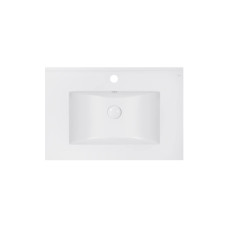 Раковина Qtap Albatross E 700х460х180 White з донним клапаном QT01119070EW