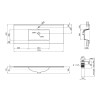 Купити Раковина Qtap Albatross E 1200х460х180 White з донним клапаном QT01119120EW , QT01119120EW / SD00046191 , в категории Умивальники , от бренда Qtap  Інтернет-магазин сантехніки ✓ Кращі ціни на ринку ✓ Величезний вибір ✓ Гарантія ✓ Заходьте!