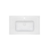 Купити Раковина Qtap Albatross E49 800х490х200 White з донним клапаном QT01119080E49W , QT01119080E49W / SD00046199 , в категории Умивальники , от бренда Qtap  Інтернет-магазин сантехніки ✓ Кращі ціни на ринку ✓ Величезний вибір ✓ Гарантія ✓ Заходьте!