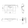 Купить Раковина Qtap Albatross E49 900х490х200 White с донным клапаном QT01119090E49W , QT01119090E49W / SD00046200 , в категории Умывальники , от бренда Qtap  Интернет-магазин сантехники ✓ Лучшие цены на рынке ✓ Огромный выбор ✓ Гарантия ✓ Заходите!