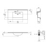 Купить Раковина Qtap Albatross E49 1000х490х200 White с донным клапаном QT01119100E49W , QT01119100E49W / SD00046201 , в категории Умывальники , от бренда Qtap  Интернет-магазин сантехники ✓ Лучшие цены на рынке ✓ Огромный выбор ✓ Гарантия ✓ Заходите!