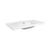 Купити Раковина Qtap Albatross 5C 1000х480х210 White з донним клапаном QT01115100CW , QT01115100CW / SD00046205 , в категории Умивальники , от бренда Qtap  Інтернет-магазин сантехніки ✓ Кращі ціни на ринку ✓ Величезний вибір ✓ Гарантія ✓ Заходьте!