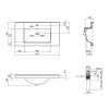 Купить Раковина Qtap Albatross Q 900х480х230 White с донным клапаном QT01115090QW , QT01115090QW / SD00046209 , в категории Умывальники , от бренда Qtap  Интернет-магазин сантехники ✓ Лучшие цены на рынке ✓ Огромный выбор ✓ Гарантия ✓ Заходите!