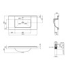 Купить Раковина Qtap Albatross Q 1000х480х230 White с донным клапаном QT01115100QW , QT01115100QW / SD00046210 , в категории Умывальники , от бренда Qtap  Интернет-магазин сантехники ✓ Лучшие цены на рынке ✓ Огромный выбор ✓ Гарантия ✓ Заходите!