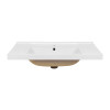 Купить Раковина Qtap Albatross Q 1000х480х230 White с донным клапаном QT01115100QW , QT01115100QW / SD00046210 , в категории Умывальники , от бренда Qtap  Интернет-магазин сантехники ✓ Лучшие цены на рынке ✓ Огромный выбор ✓ Гарантия ✓ Заходите!