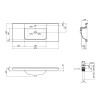 Купить Раковина Qtap Albatross Q 1200х480х230 Белый с донным клапаном QT01115120QW , QT01115120QW / SD00046211 , в категории Умывальники , от бренда Qtap  Интернет-магазин сантехники ✓ Лучшие цены на рынке ✓ Огромный выбор ✓ Гарантия ✓ Заходите!