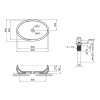 Купити Раковина-чаша Qtap Leo 600х400х155 White з донним клапаном QT11117060GW , QT11117060GW / SD00046233 , в категории Умивальники , от бренда Qtap  Інтернет-магазин сантехніки ✓ Кращі ціни на ринку ✓ Величезний вибір ✓ Гарантія ✓ Заходьте!