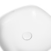 Купити Раковина-чаша Qtap Kolibri 400х400х140 White з донним клапаном QT10117040TW , QT10117040TW / SD00046239 , в категории Умивальники , от бренда Qtap  Інтернет-магазин сантехніки ✓ Кращі ціни на ринку ✓ Величезний вибір ✓ Гарантія ✓ Заходьте!