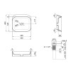 Купити Раковина-чаша Qtap Scorpio 450х390х120 White з донним клапаном QT14112242W , QT14112242W / SD00046245 , в категории Умивальники , от бренда Qtap  Інтернет-магазин сантехніки ✓ Кращі ціни на ринку ✓ Величезний вибір ✓ Гарантія ✓ Заходьте!