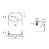Купить Раковина-чаша Qtap Kolibri 500x360x140 White с донным клапаном QT10113054W , QT10113054W / SD00046247 , в категории Умывальники , от бренда Qtap  Интернет-магазин сантехники ✓ Лучшие цены на рынке ✓ Огромный выбор ✓ Гарантия ✓ Заходите!