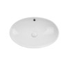 Купить Раковина-чаша Qtap Dove 625х415х150 White с донным клапаном QT06113077W , QT06113077W / SD00046248 , в категории Умывальники , от бренда Qtap  Интернет-магазин сантехники ✓ Лучшие цены на рынке ✓ Огромный выбор ✓ Гарантия ✓ Заходите!